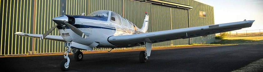 Flugbetrieb am Flugplatz