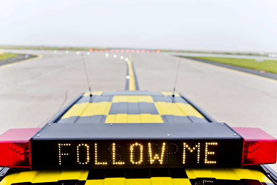 Follow me Fahrzeug