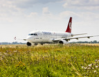 Turkish Airlines auf dem Rollweg