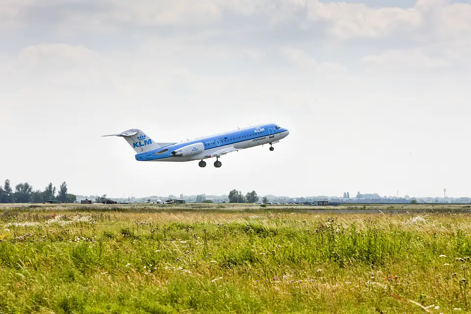 KLM im Start