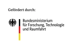 Förderhinweis Bundesministerium für Forschung, Technologie und Raumfahrt