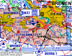 Luftraum über  Bremen  
˜ Bildnachweis: Quelle: DFS