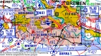Luftraum über  Bremen  
&tilde; Bildnachweis: Quelle: DFS