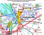 Luftraum über Bremerhaven 
&tilde; Bildnachweis: Quelle: DFS