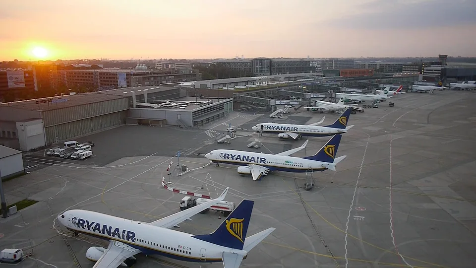 Vorfeld Flughafen Bremen