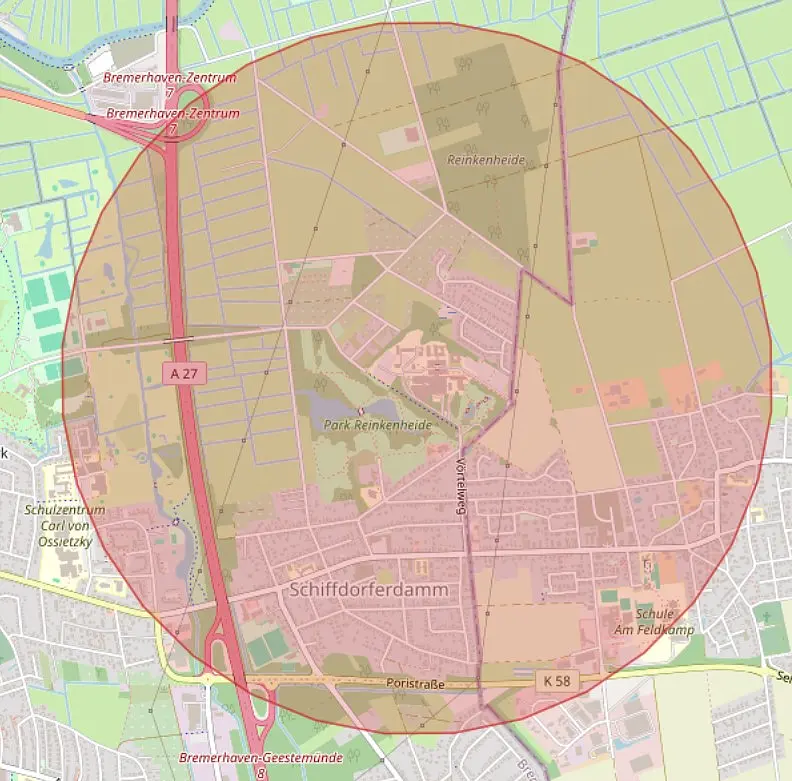 Geozone Klinikum Reinkenheide