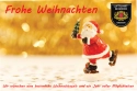 Weihnachtskarte mit Weihnachtsgrüßen
