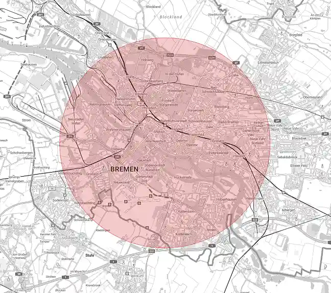 Flugbeschränkungsgebiet Bremen