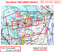 Luftfahrtkarte der TMZ Nordholz