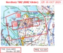 Luftfahrtkarte der TMZ Nordholz