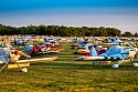 Flugzeuge auf Flugplatz